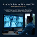 Câmera Inteligente De Segurança Interna Magnética Gravadora VisionGuard Volmes Full HD 2K Detectora C/ Som Visão Noturna Colorida USB-C Audio Bidirecional - Sua Casa Protegida com inteligência