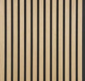 Painéis Acústicos Flexíveis de Madeira de Carvalho – Ripado de Carvalho (270 cm x 110 cm) +BRINDE Cera Carnaúba