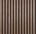 Painéis Acústicos Flexíveis de Madeira de Carvalho – Ripado de Carvalho (270 cm x 110 cm) +BRINDE Cera Carnaúba