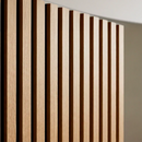 Painéis Acústicos Flexíveis de Madeira de Carvalho – Ripado de Carvalho (270 cm x 110 cm) +BRINDE Cera Carnaúba